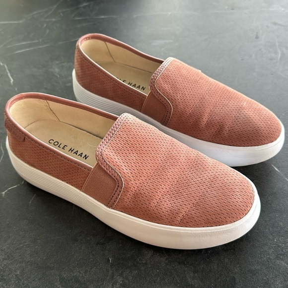 Cole Haan Women's Grand Crosscourt Flatform Slip on Sneaker - Picture 1 of 10